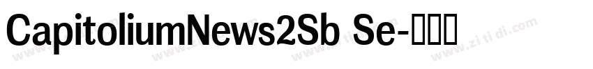 CapitoliumNews2Sb Se字体转换